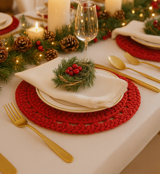 Marcador de Prato "Natal"